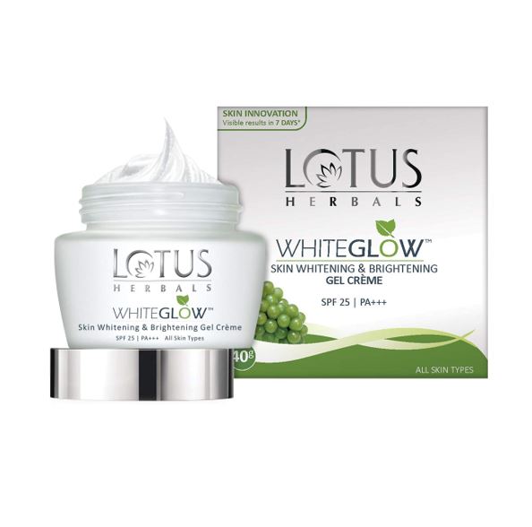 echtgenoot trechter markeerstift Lotus Herbals Whiteglow Skin Whitening & Brightening Gel Cream (60 g) -  JoBuuk